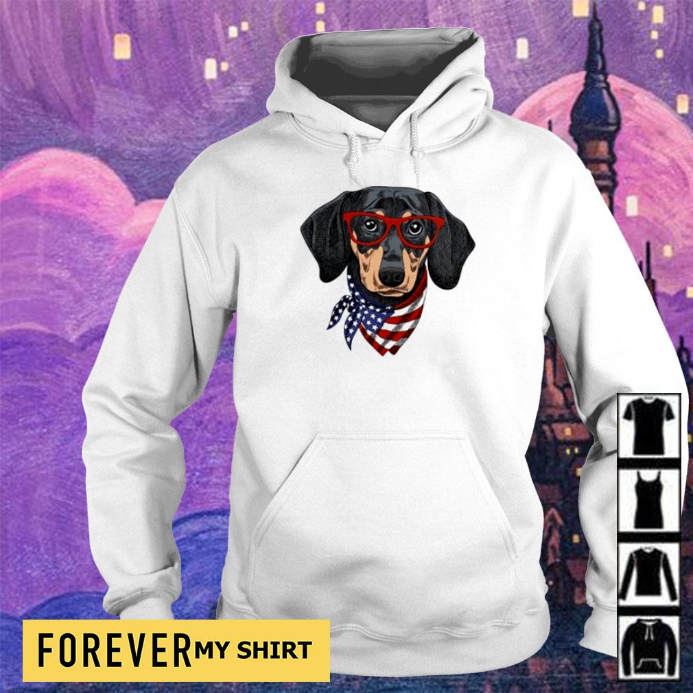 dachshund flag shirt