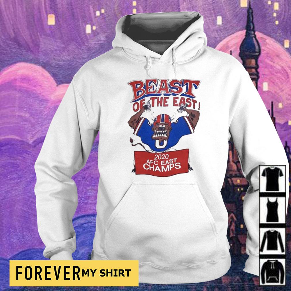 Buffalo Bills Beast of the east 2020 Afc East Champs shirt, hoodie,  sweater, long sleeve and tank top