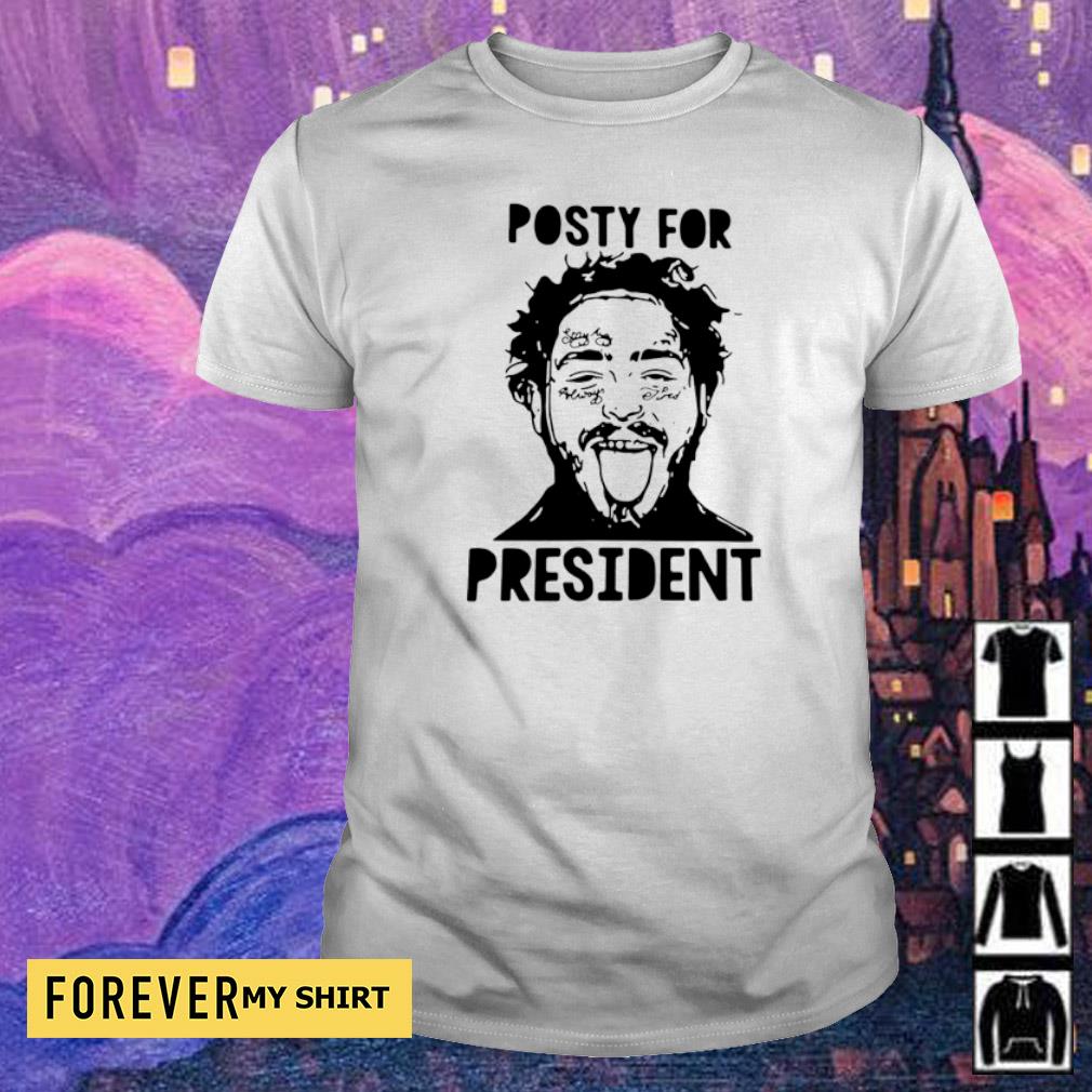 posty for president shirt