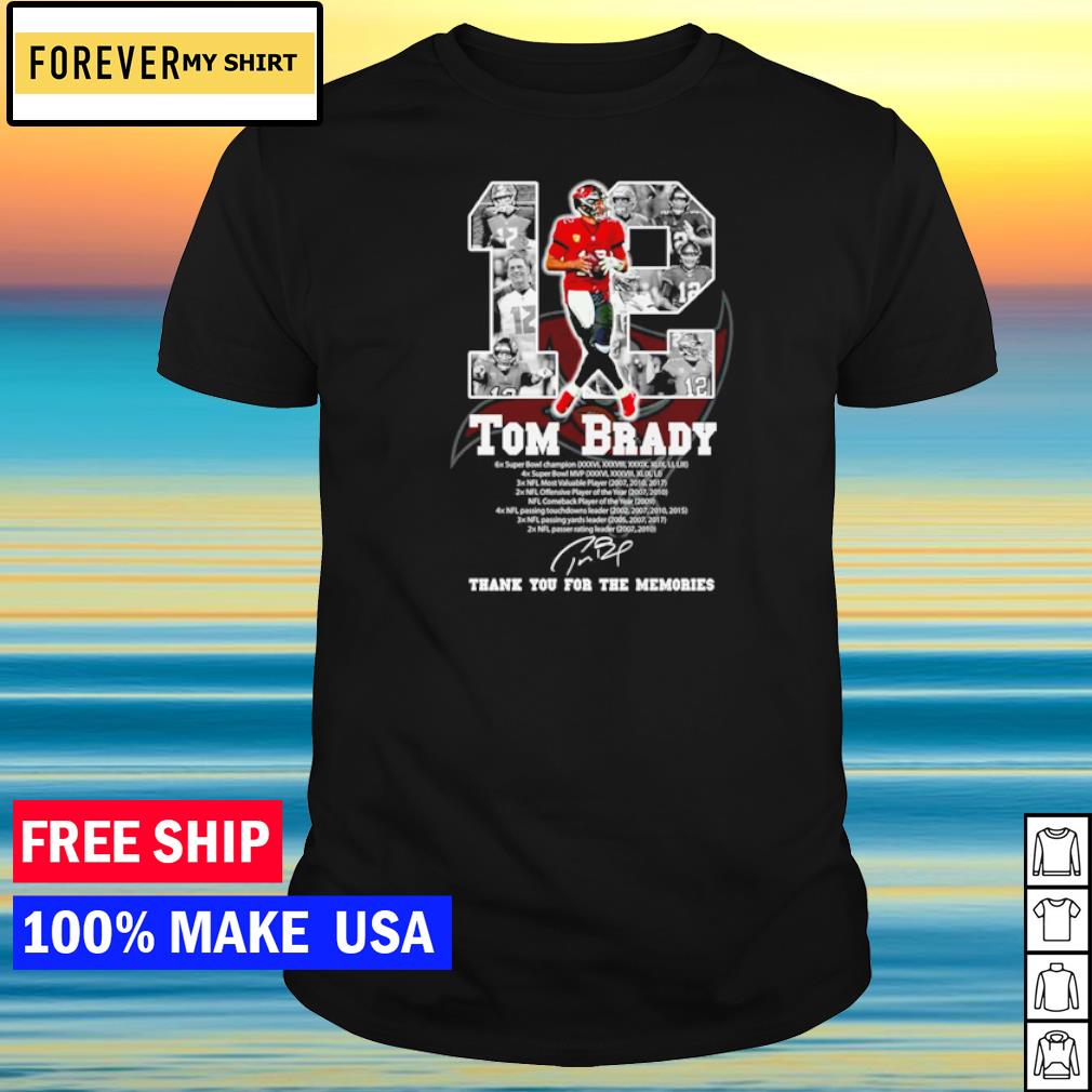 Tom Brady Tampa Bay Buccaneers Shirt - High-Quality Printed Brand